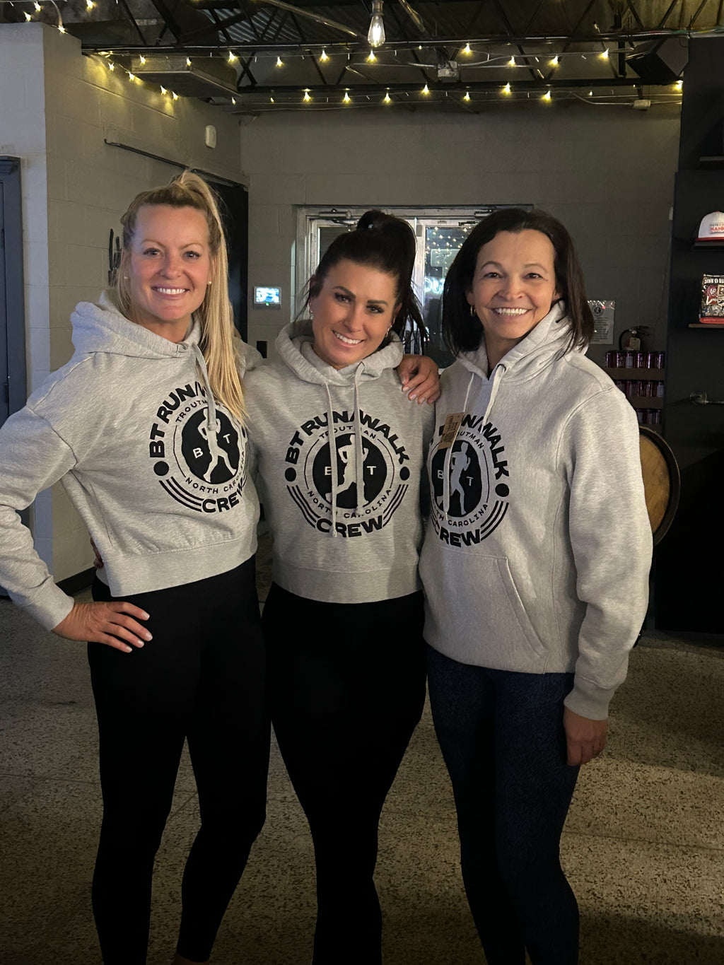 Bottles & Taps Run/Walk Club Crew Fleece