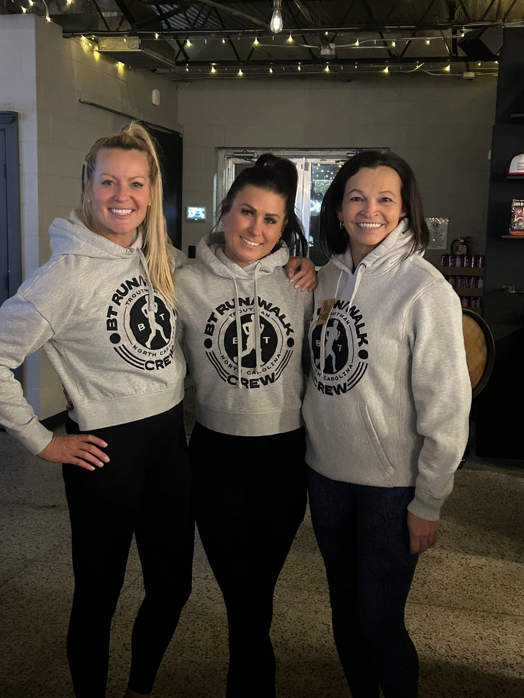Bottles & Taps Run/Walk Club Crew Fleece
