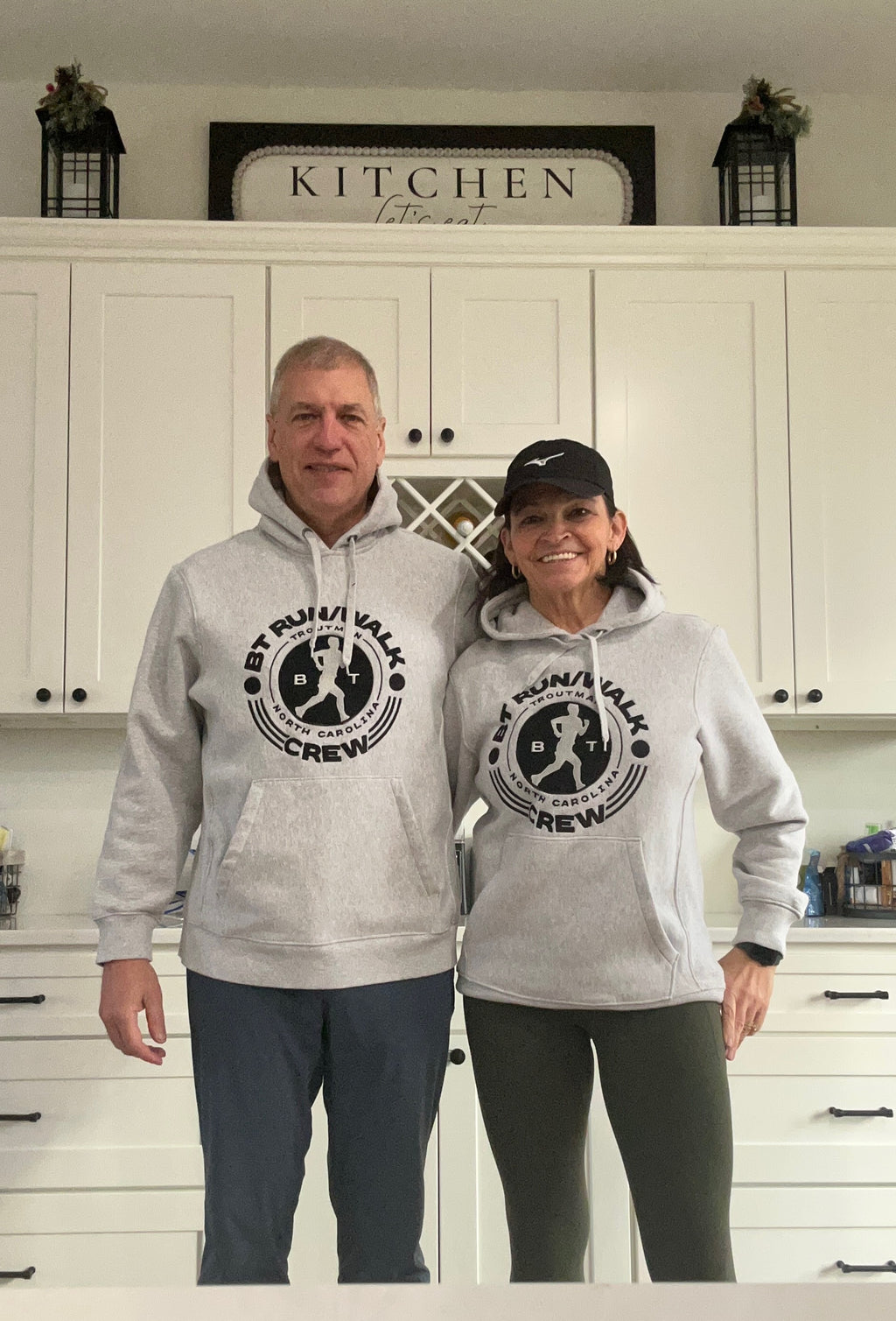 Bottles & Taps Run/Walk Club Crew Fleece