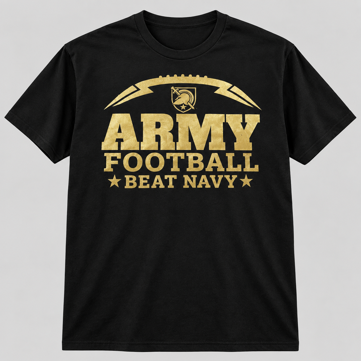 Game Day at Michie – Metallic Gold Army Tee