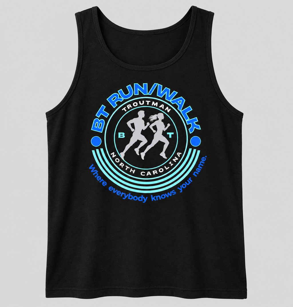 BT Run Crew Unisex TANK — Fall Race Edition