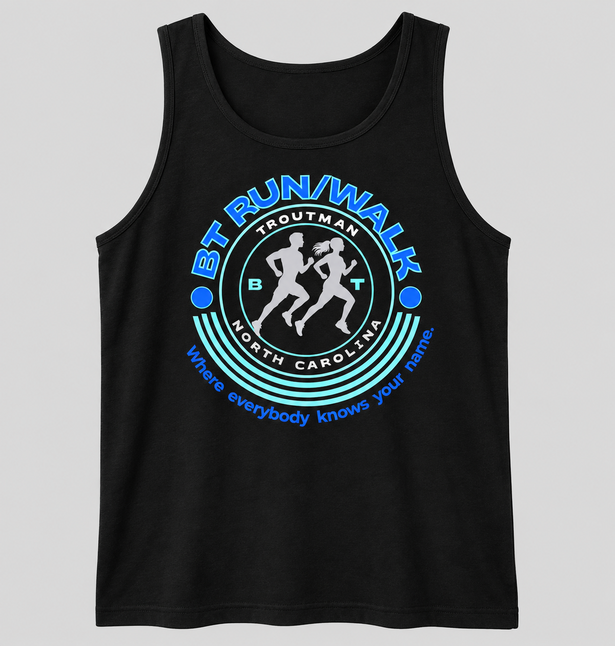 BT Run Crew Unisex TANK — Fall Race Edition