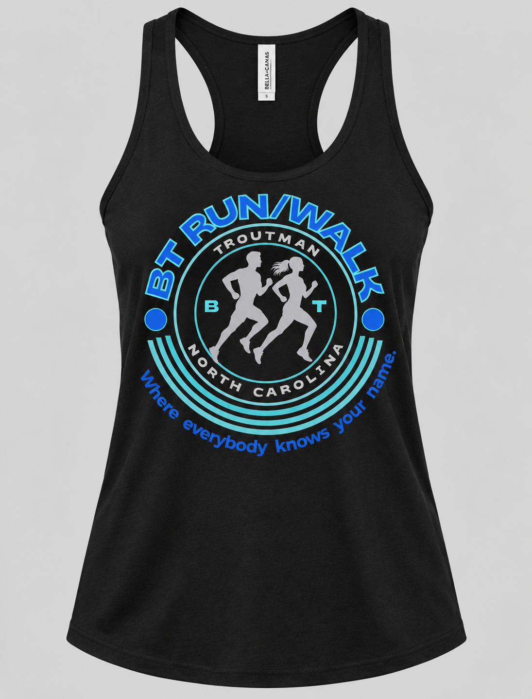BT Run Crew Women’s Racerback Tank — Fall Race Edition